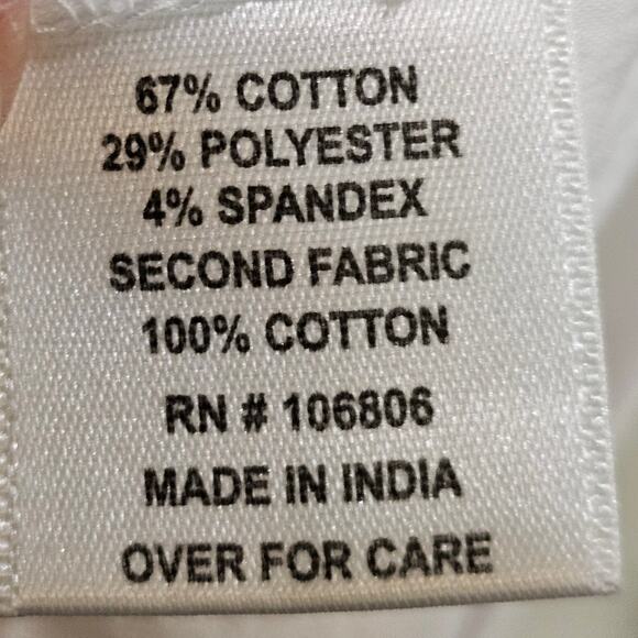 Emily Daniels Womens XL Workwear Minimalist Normcore Western White Shirt - Picture 9 of 9